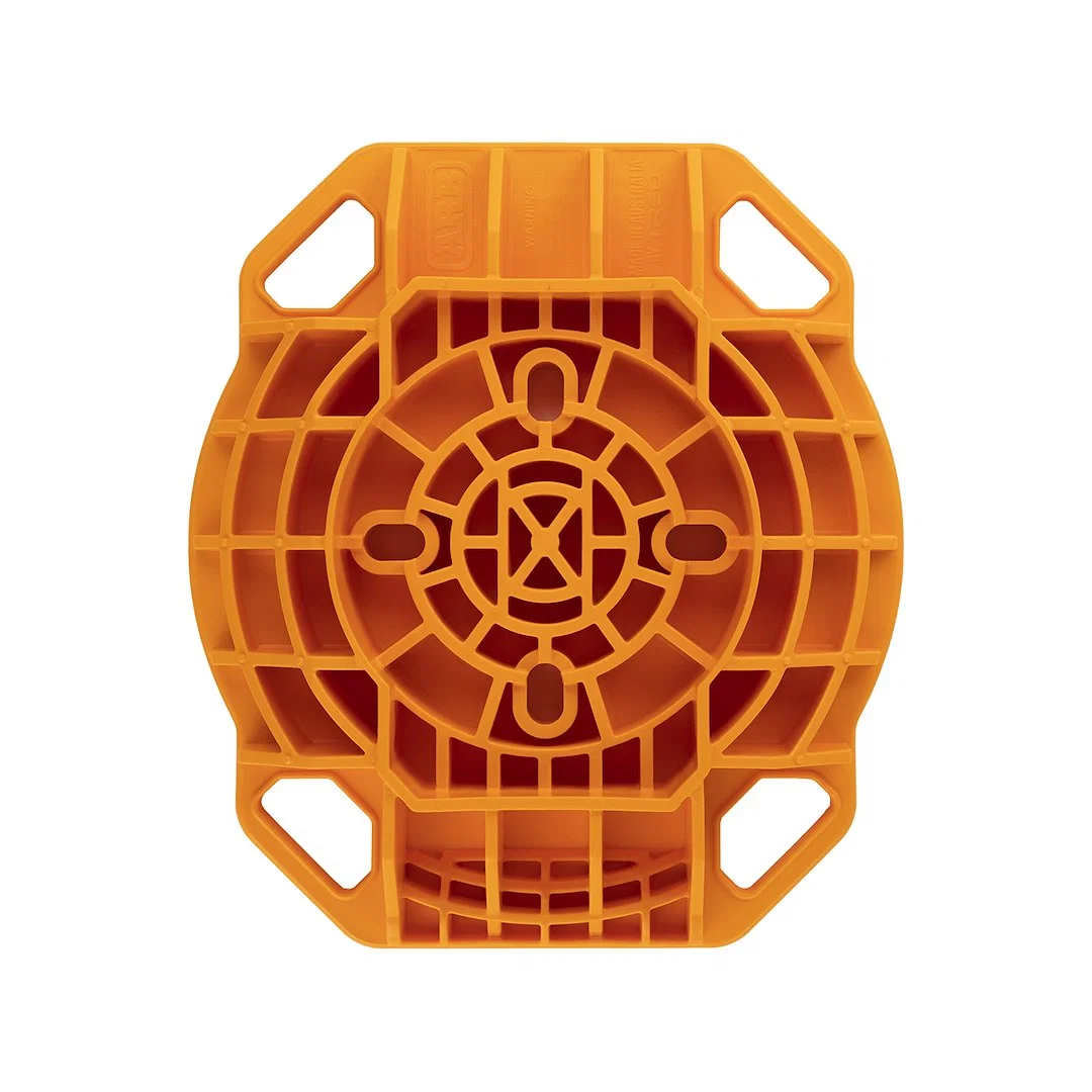 10100111 – ARB USA Jack Base Plate, For Use With ARB JACK or Farm Jacks 15,400 Pound Capacity Orange